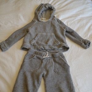 Burts Bees Baby Raglan Sweat Set